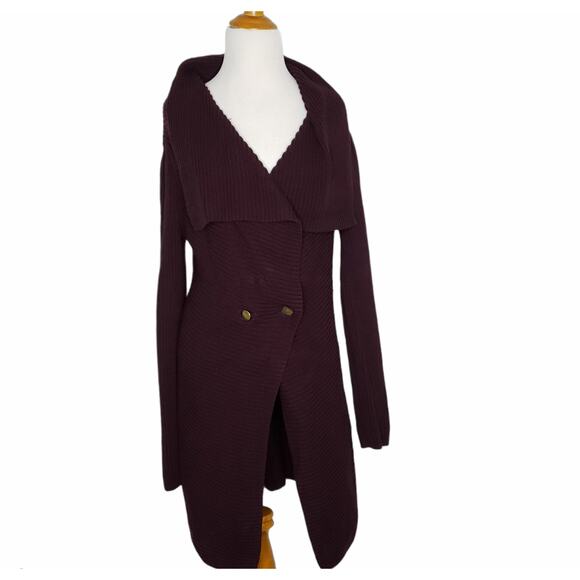 CAbi Regal Sweater Coatigan Chunky Knit Medium - Picture 2 of 13